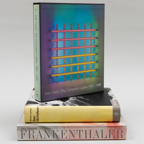 Dan Flavin: The Complete Lights, 1961-1996; Helen Frankenthaler; and Ben Nicholson