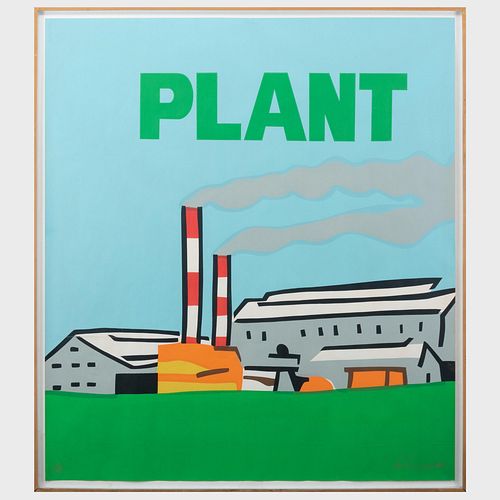 Les Levine (b. 1935): Appeal; Convey; Go; Plant; Pull; Relax; Shed; Steer; and Win, from Home Billboards