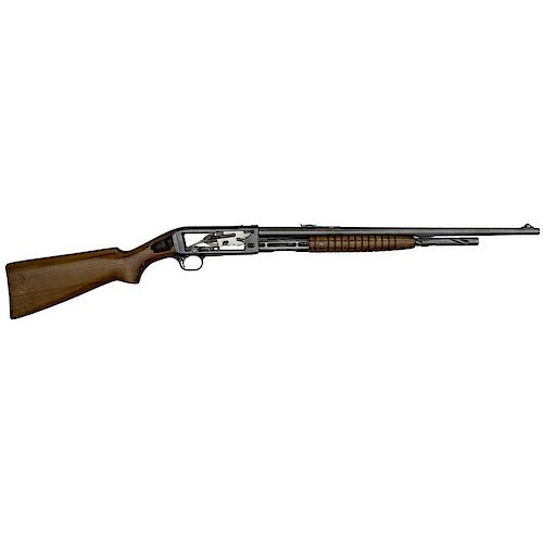 **Cutaway Remington Model 14 Pump Action Rifle