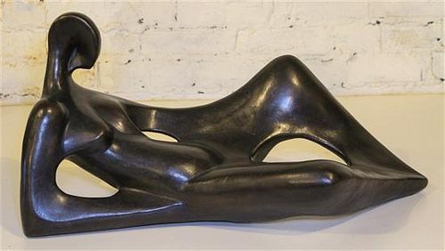 A Bronze Sculpture Length 25 inches.