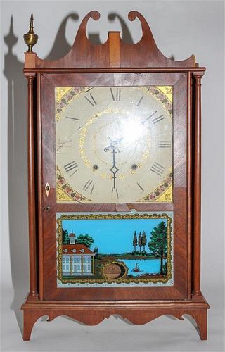 * A Seth Thomas American Shelf Clock. Height overall 30 inches.