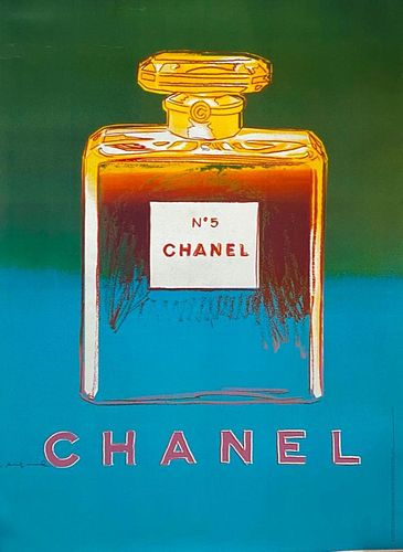 Andy Warhol Chanel No. 5 Perfume Poster