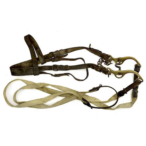 Confederate Shay, Williamson & Co. Pattern Richmond Arsenal Officer's Bit and Bridle