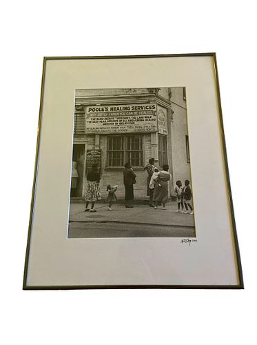 ART SHAY Chicago 1962 Signed Photo Print