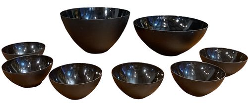 Collection KRENIT Denmark Black Bowls