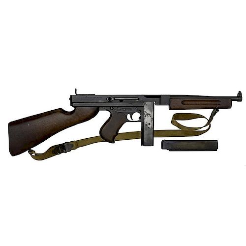 ***Martially Marked 1942 Thompson Machine Gun Model M1
