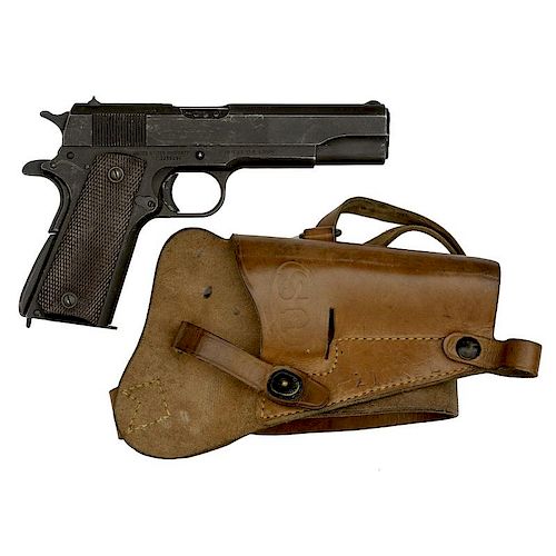**Model 1911A1 Ithaca With Original Shoulder Holster