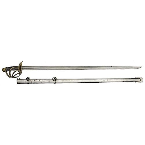 Russian Model 1826 Cuirassier Sword and Scabbard