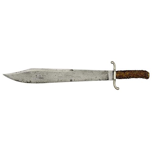 Large Bowie Knife By H&D Chicago