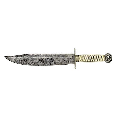 Bowie Knife Attributed to C. Congreve