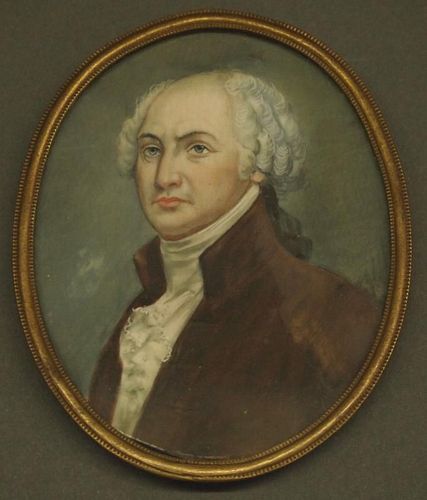 Portrait Miniature of John Adams