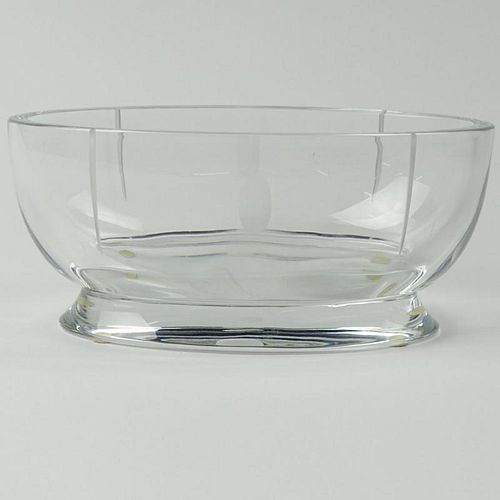 Contemporary Baccarat Crystal Bowl