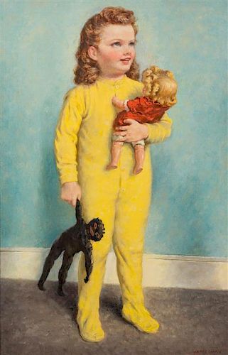 James Ormsbee Chapin, (American, 1887–1975), White Doll, Black Doll