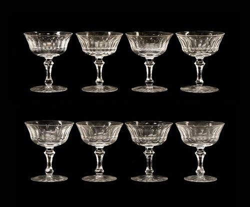 Set of 8 Waterford "Innisfail" Champagne Glasses