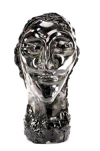 Silvano Signoretto, Glass Sculpture, "Head"