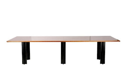 Pascal Mourgue for Knoll Burl Wood "Pascal" Table