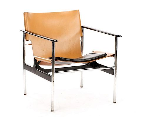 Charles Pollock for Knoll Model 657 Sling Chair