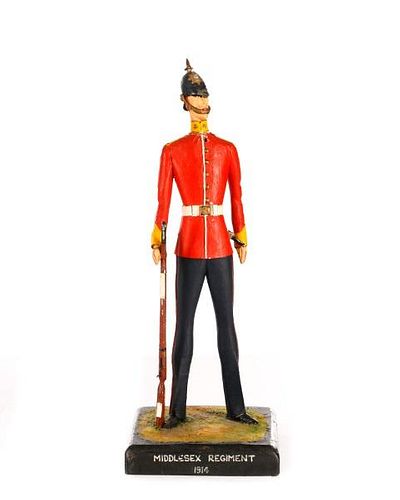 Cliff Arquette Middlesex Regiment Military Figure