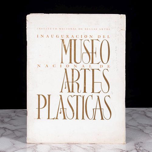 Inaguración del Museo Nacional de Artes Plásticas.  México: Imprenta Nuevo Mundo, 1949.