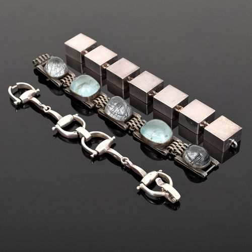 3 Sterling Silver Estate Bracelets