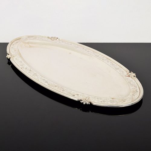 Mappin & Webb "Charles II" Sterling Silver Fish Tray