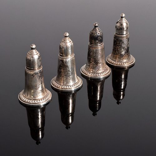 Set of 4 Empire Sterling Weighted Shakers