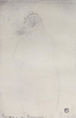 Henri Toulouse-Lautrec (After) - Untitled VII from 70