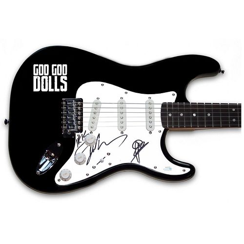The Goo Goo Dolls Signed Electric Guitar John Rzeznik Robby Takac ACOA COA