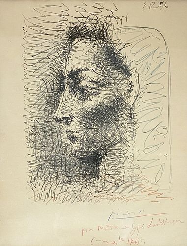 Pablo Picasso “Portrait of Jacqueline”