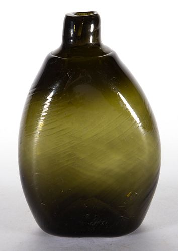 PATTERN-MOLDED PITKIN-TYPE FLASK