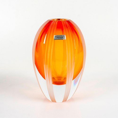 Waterford Crystal Evolution Vase, Mesa Sunrise