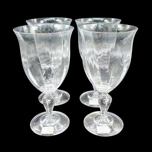 4pc Mikasa Water Goblet, English Countryside