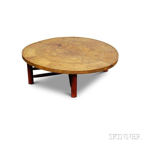 Low Round "Picnic" Table