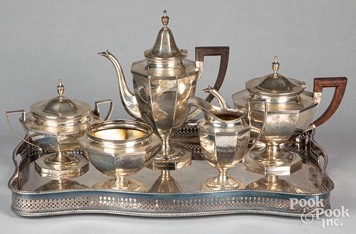 Gorham sterling silver tea service
