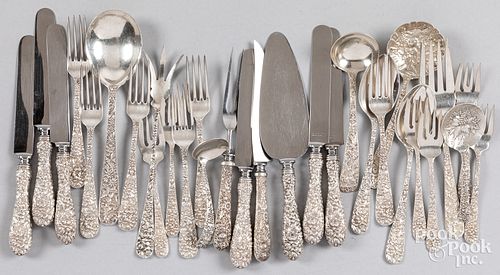 Stieff and Kirk sterling silver flatware