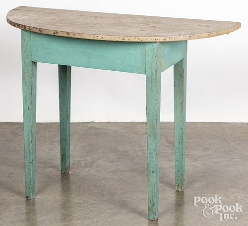 Painted pine pier table