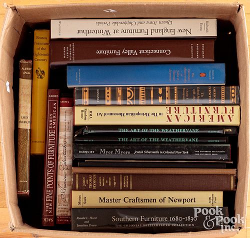 Reference books on antiques