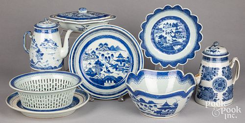 Chinese export Canton and Fitzhugh porcelain