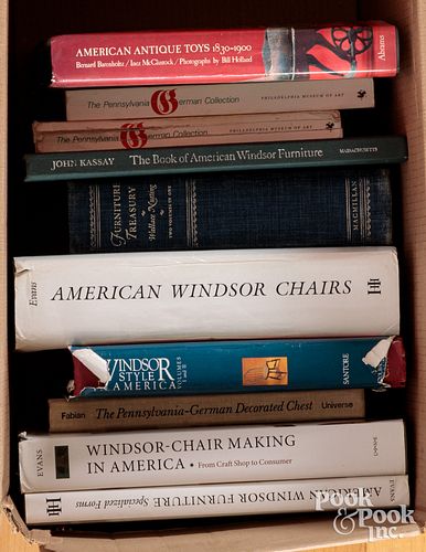 Reference books on antique furniture