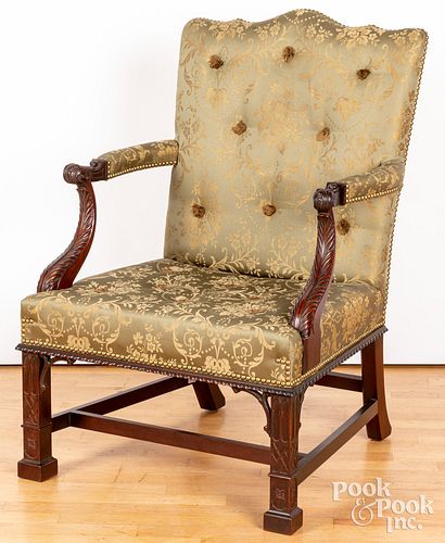 Andersen & Stauffer Chippendale style armchair