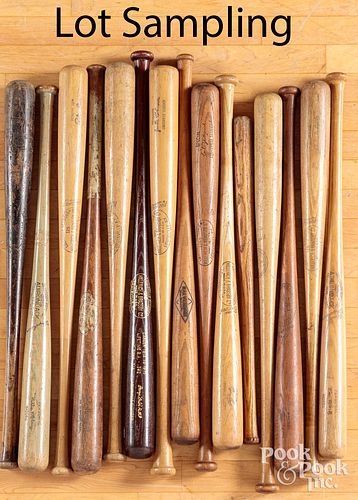 Vintage Louisville Slugger baseball bats