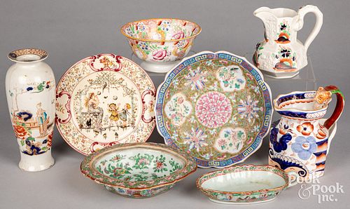 Group of porcelain, to include Chinese export