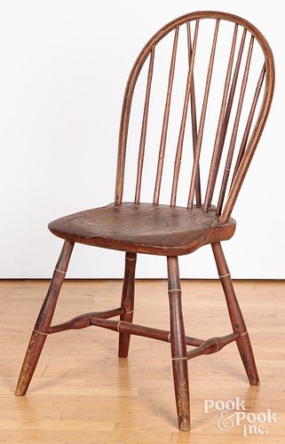 Pennsylvania painted braceback Windsor chair