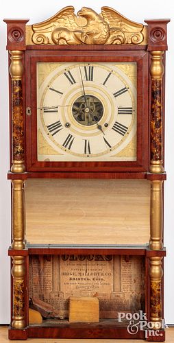 Birge, Mallory & Co. mantel clock, 19th c.