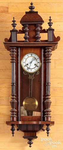 Gustav Becker wall clock, 19th c.