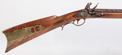 Pennsylvania full stock flintlock rifle