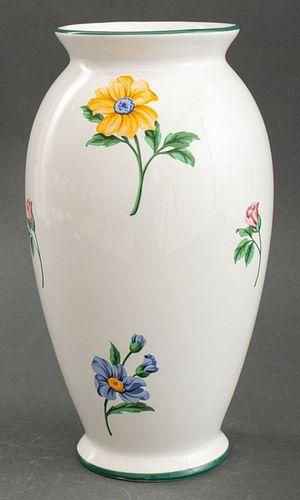 Tiffany & Co. Ceramic "Sintra Flowers" Vase