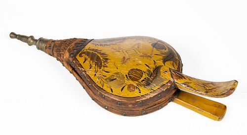 AMERICAN PAINT-DECORATED BELLOWS