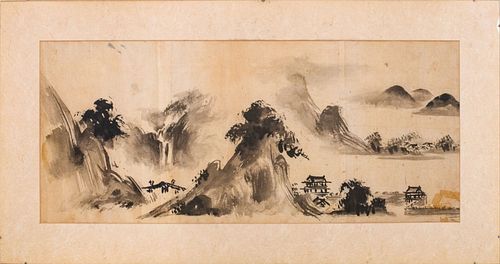 Chinese Ink Painting on Paper
