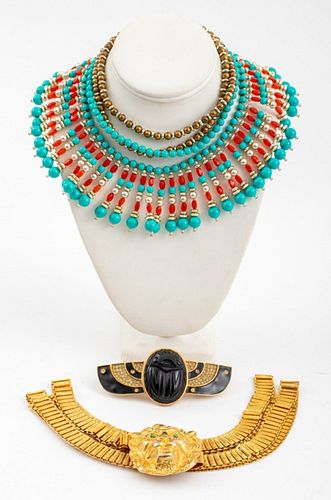Vintage Kenneth Lane & Marvella Jewelry, 3 Pcs